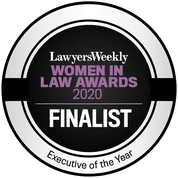 2020 Meryem Executive of the Year- Lawyers Weekly Women in Law
